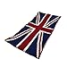 Premium UK British Flag Union Jack Winter Knit Infinity Loop Circle Scarf