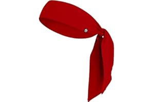 BISMAADH Dri-Fit Sweat Wicking Tie Headband Unisex - Bandana Headband - Sports, Running, Football, Workout Sweat Headband for Men - Pirate Bandana,