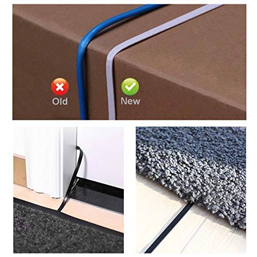 Ethernet Cable CAT 6, [2 Pack x 2 Meter] Durable Flat Ethernet Patch Cables 1000Mbps Network Cable Universal RJ45 Ethernet Cables for Pc, Computer Server, Printer, Router - New - Thumbnail 4
