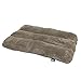 SportPet Designs Waterproof Pet Bed with Non Skid Bottom Fits Plastic Dog Kennel, 33 inch (CM-0353-CS01), Light brown