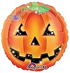 18" PLAYFUL PUMPKIN BALLOON - Amazing New HOVERING ANTI-GRAVITY TOY - Free Floating, Flying Saucer Halloween Party Favor