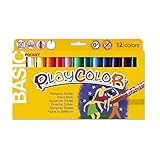 Jack Richeson 2510521 Playcolor 12 Standard Colors, Thin