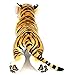 JESONN Realistic Stuffed Animals Grovel Tiger Plush Toys Pillows,23.6