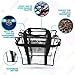 Planet Made Family Heavy-Duty Clear Stadium Bag- Stadium Approved 12 x 12 x 6- Quality Built w/Bottom Support Straps & Removable Shoulder Strap