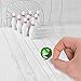 Kicko Miniature Bowling Game Set - 11 pieces 1.5 Inch Deluxe - for Kids, Playing, Party Favors, Fun, Boys, Girls, Bowlers Etc.
