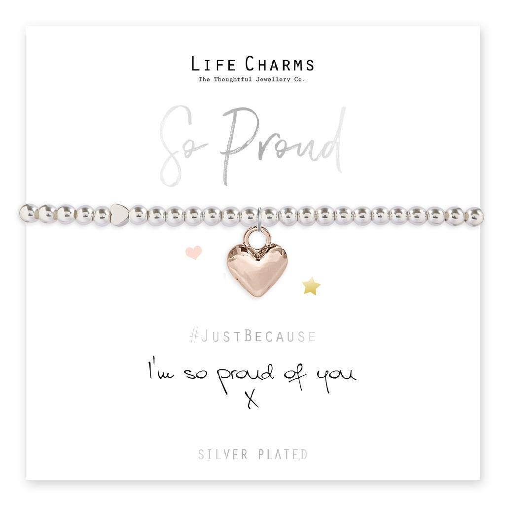 Life Charms I'm So Proud Of You bracelet