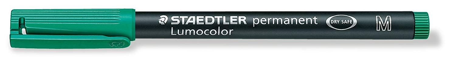 Staedtler Retro Perm Pen with Medium Tip - Green