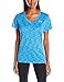 Under Armour Women's Tech SpaceDye Short Sleeve, Jazz Blue/Blue Knight, Small