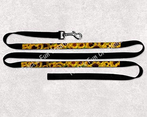 sunflower dog leash