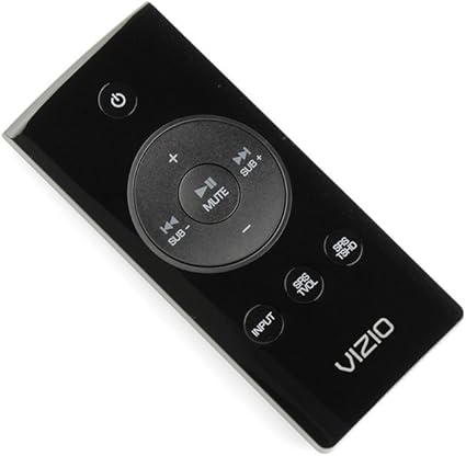 i lost my vizio sound bar remote