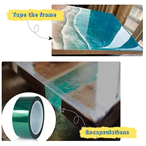 MYJOR Resin Tape, Epoxy Resin Tape, 2 in x 108 FT, Used for epoxy