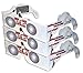 Christmas Glasses - 3D Snowman 3 Pair - Holiday Specs - Transform Christmas Lights Into Magical Snowman Images