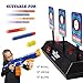 JVIGUE Electronic Digital Target for Nerf Guns N-Strike Elite/Mega/Rival Series - Auto-Reset Intelligent Light Sound Effect Scoring Targets Toys for Boys and Girls