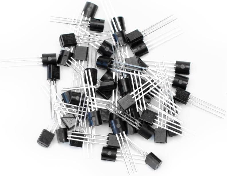 Innfeeltech 50 Pcs 2N2222 NPN PNP Power Transistors General Purpose