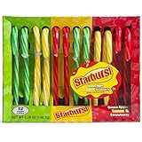 Starburst - Green Apple, Lemon and Strawberry Candy Canes