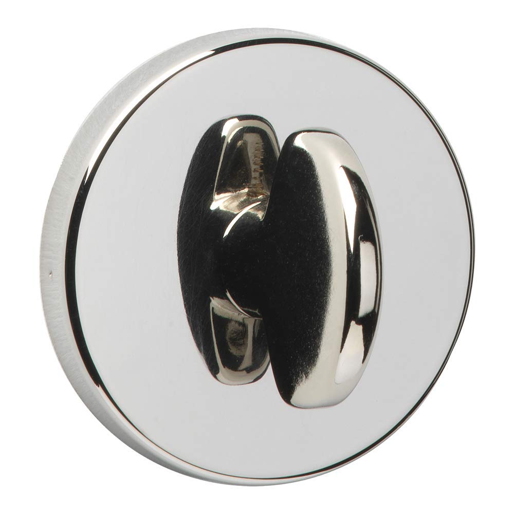 Asec Urban Polished Nickel Bathroom Turn Escutcheon