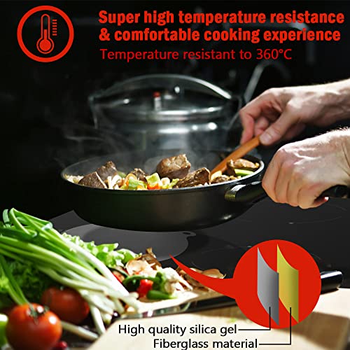 Covercook 2 Pack Induction Cooktop Protector Mat for Stove Surface