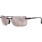 BEX Jaxyn X OTG Polarized Sunglasses - Glossy Black Frame Mirrored Lens Options - UV Protection Sports Eyewear