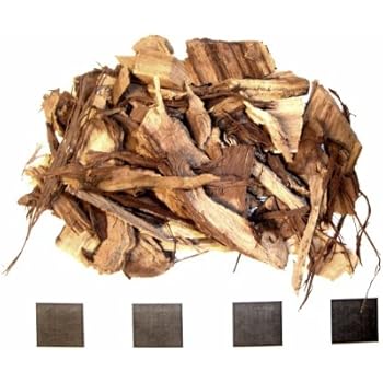 smoking wood grape chunks gallon sized bag pounds chips