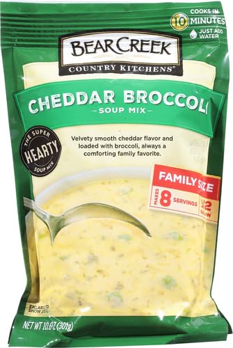 BEAR CREEK SOUP MIX, CHEDDAR BROCCOLI, 10.6 OUNCE