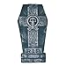 JOYIN Pack of 5 Halloween 16î Foam RIP Graveyard Tombstone Halloween Decorations with With Bonus Stands