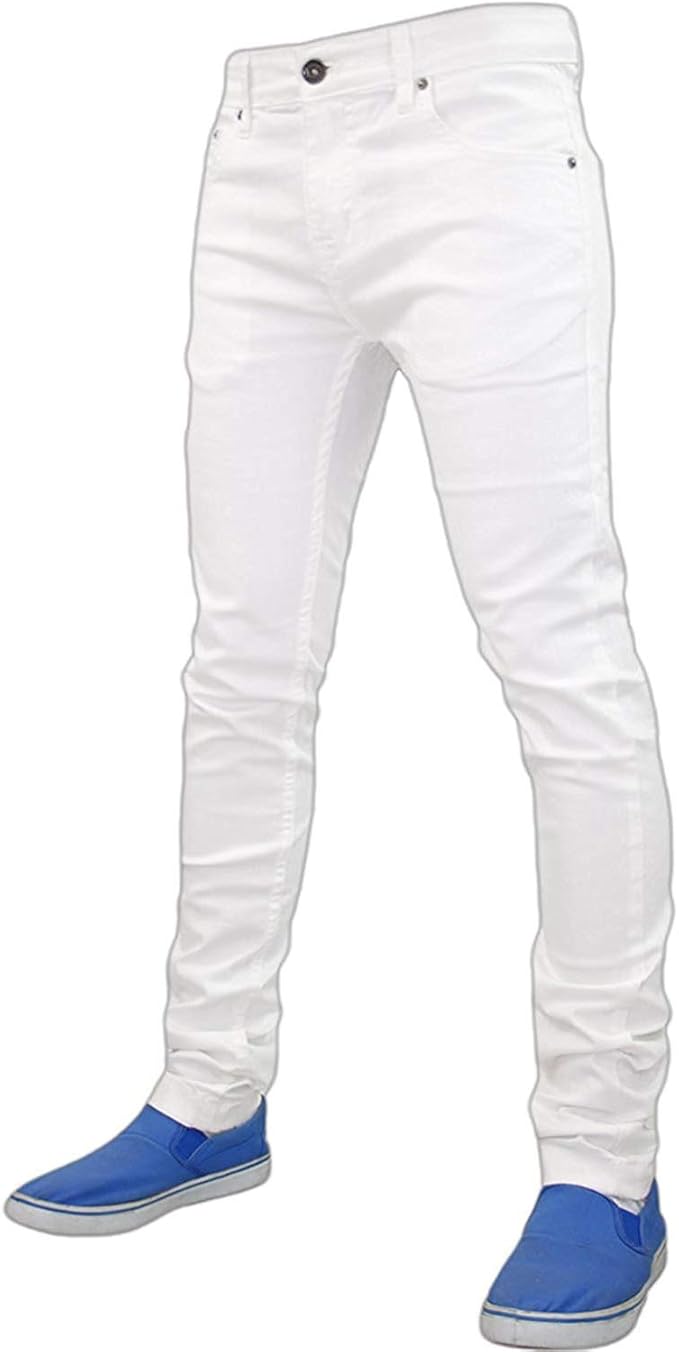 quiz black high waisted skinny trousers