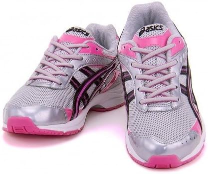 Amazon アシックス 女の子 キッズ Gel Jayhawk Jr 2 ゲルジェイホークジュニア2 Tkj112 9319 シルバー ピンク 25 0cm Asics アシックス 運動靴 スニーカー