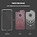 Ringke Fusion Compatible with iPhone 7 Plus Case 2 PC Deco + Case Combo Pack White Mandala Flower Pink Bohemian Lace Pattern Design Insert Quality PET Film Cute Transparent Set Pack