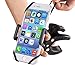 Bike & Motorcycle Phone Mount, Universal Mountain & Road Bicycle 360 Degree Handlebar Cradle Holder for iPhone 8 (5, 6s 6Plus, 7 7Plus,x), Samsung Galaxy or Any Smartphone & GPS.(Black)