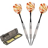 Fat Cat Blazer Steel Tip Darts with Storage/Travel Case, 23 Grams