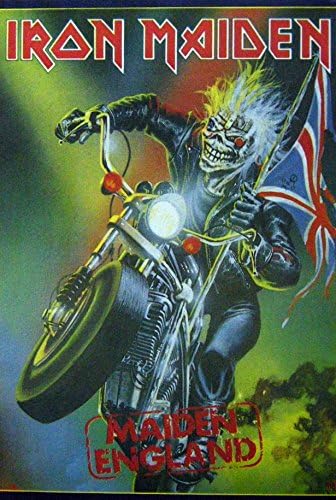 IRON MAIDEN “MAIDEN ENGLAND” Heavy Metal Band Music Image Print Poster Size 21” x 31” S-0756