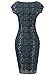 Oxiuly Women's Lace Mesh Stretch Work Bodycon Party Cocktail Dress OX180