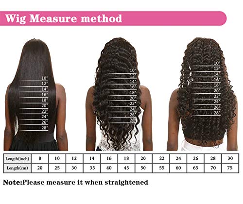 Human Hair Wigs Body Wave 12 Inch Brazilian Hair Wig 4x4 Lace Frontal Wig For Women Pre Plucked With Baby Hair Natural Hairline Natural Color