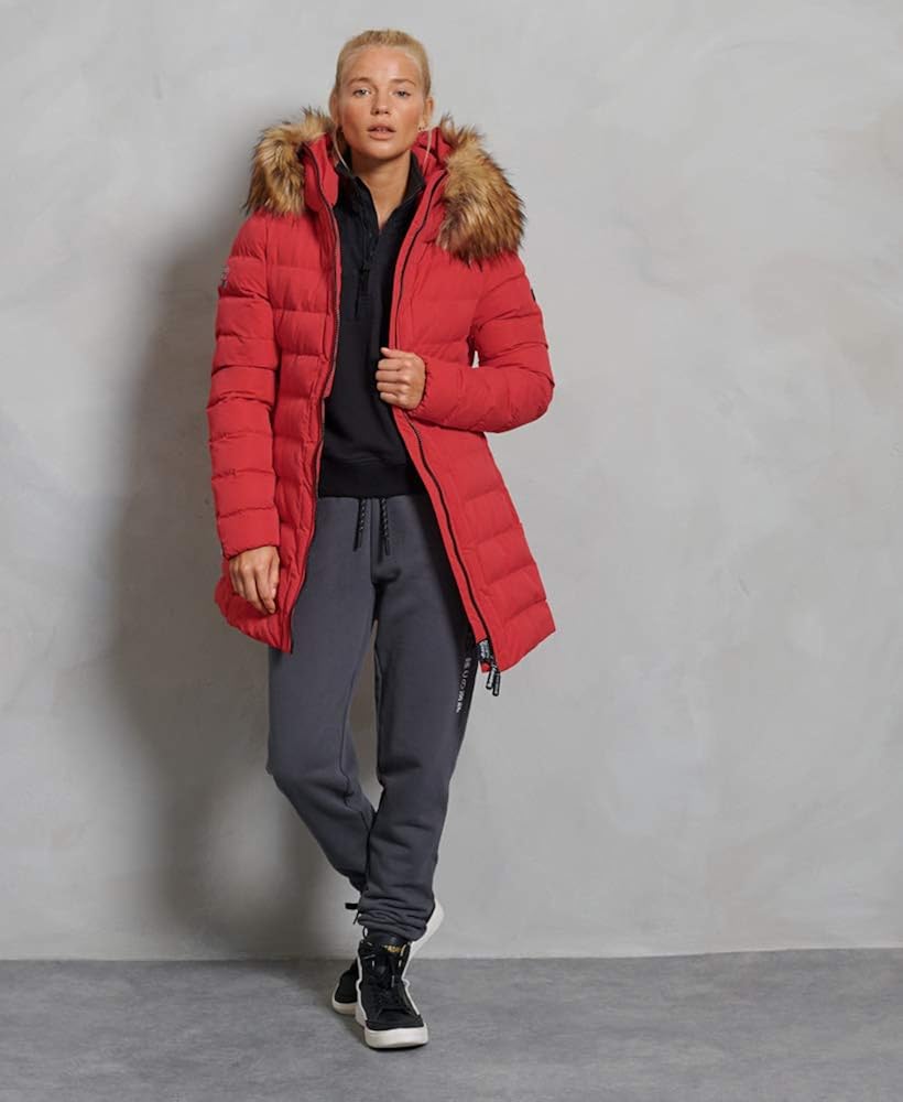 doudoune longue superdry