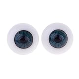 Prettyia 14mm BJD Dolls Glass Eyes For SD Dollfie