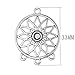 32pcs Mix Style Alloy Dreamcatcher DIY Handmade Dream Catcher Net Charms Pendant Necklace Jewelry Accessories