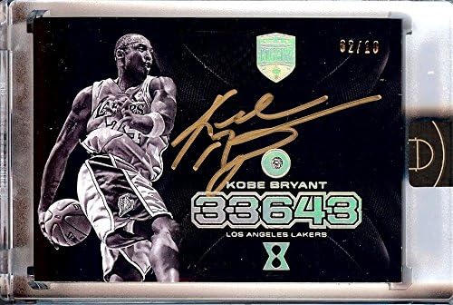 Kobe Bryant 2017 Panini Eminence 33643 Diamond Auto Autograph Lakers #10 02/10