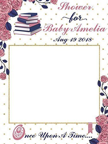 Amazon Com Large Custom Baby Shower Books Booth Flowers Props