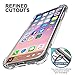 iPhone X Case, iPhone 10 Case, Gruichi Crystal Clear Case, Shock Absorption Technology TPU Bumper Hard Back Cover Case for Apple iPhone X, iPhone 10
