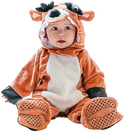 MagicQK Toddler Costume, Christmas Cute Baby Animal Costumes for Infants from 3-Month to 3 Years Old