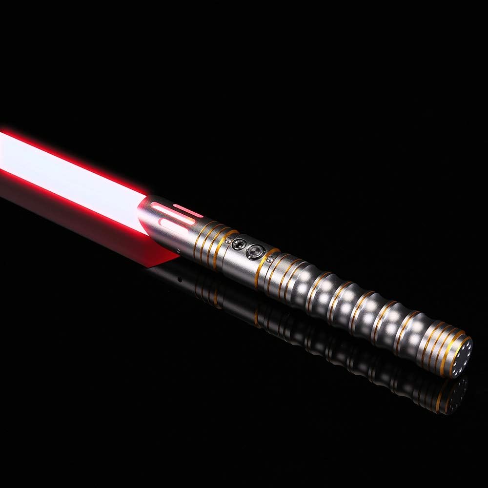 silver lightsaber