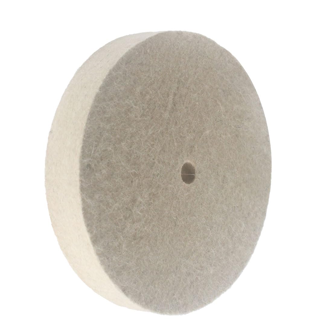 Photo 1 of ??????? 8" x 1" Hard Wool Buffing Wheel - 5/8 Inch Arbor Hole Compressed Wool Felt Buffing Polishing Wheels for Bench Grinder/Die Grinder