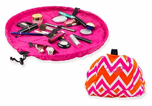 Layngo COSMO Cosmetic Bag, Zigzag by Lay-n-Go