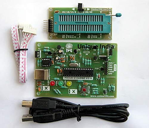 PICKIT2 Clone Microchip (PIC) Microcontroller USB Programmer