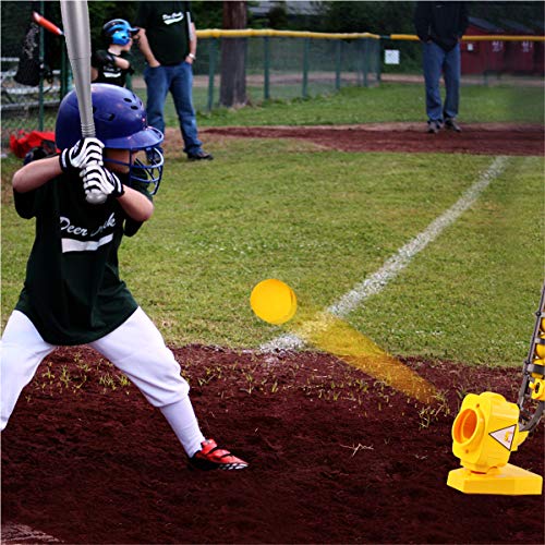 DEVAN Baseball Tennis Pitching Gaming Machine Toys, Training Sports ,Gym,Early Development Toys Outdoors Sports Gaming for Kids and Toddlers.(Batteries Included)