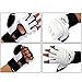 Wonzone Half Finger Taekwondo Training Boxing Gloves, Taekwondo/Muay Thai Training/Punching Bag Gym Half Mitts Sparring Gloves (XL)