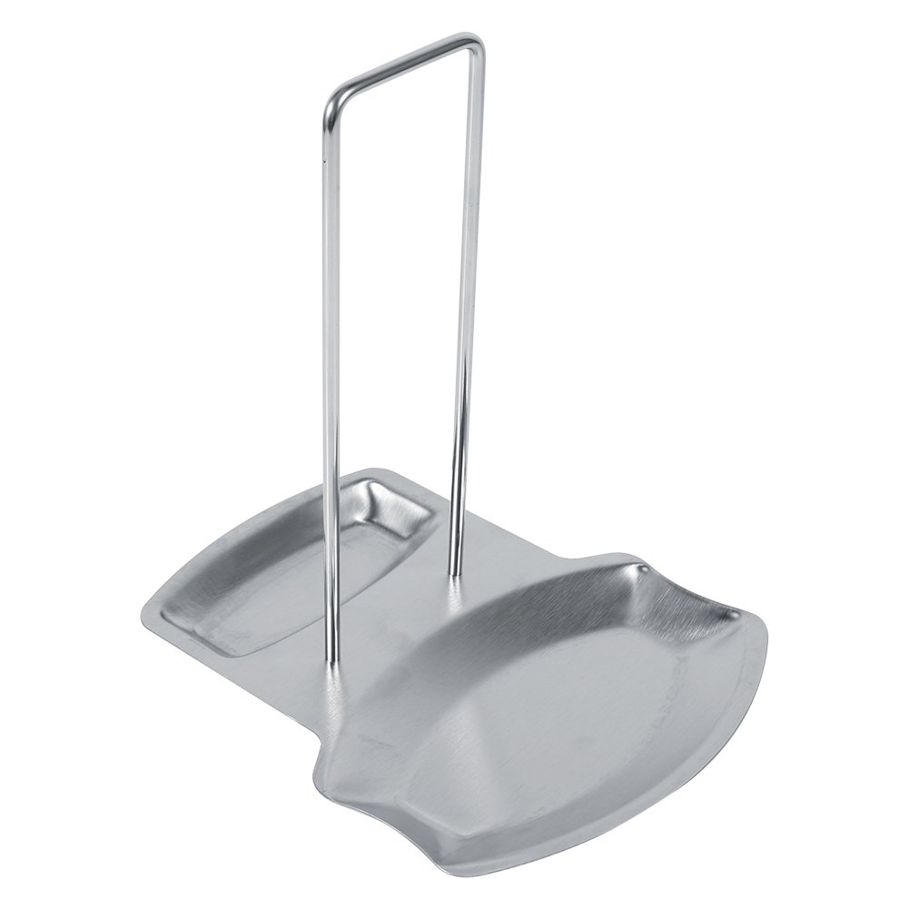 YUMILI Stainless Steel Spoon Holder Pot Lid Shelf Cooking Rack Pan Cover Stand Hot for Home Kitchen