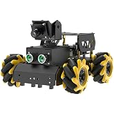 TurboPi Robot Car for RaspberryPi AI Vision Camera Programmable Smart Robot Car Kit, Color Sorting Line Tracking Target Recognition Obstacle Avoidance, Support Python Linux, Standard Kit Without RPi