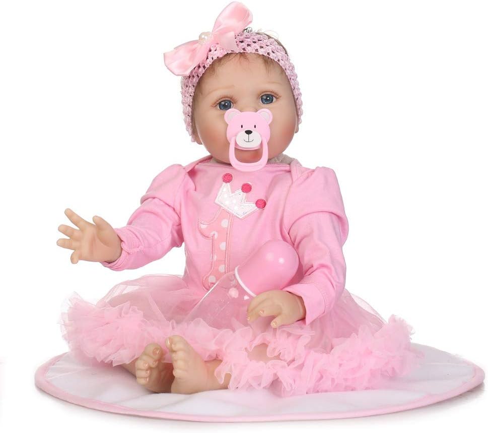 Prezzo LVYE1 22 Pollici Reale Realistici Reborn Babies Corpo Panno Appena Nato della Ragazza della Principessa Dolls Bambini Compleanno Regalo di Natale Offerte