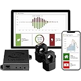 Eyedro Home Energy Monitor | Solar Energy/Net Metering | Save on Electricity | Bills & Reports | Real-Time Energy Data & Hist